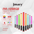 Jmary FM-128 RGB Led Light Waterproof Lighting Bar with OLED Display Indicator